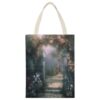 VstaDank Secret Garden Canvas Tote Bag Beach Bags Handbag