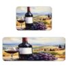 VstaDank Wine Bottle Kitchen Mat Outdoor Rug Area Rug