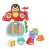VTech - Mushroom House with Surprises - Baby Handling Toy - Awakening and Fine Motor Skills Game - Hedgehog Cuckoo-Hidden Cuckoo, Colours and Shapes - Baby Gift from 9 Months - Content in French