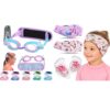 Vvinca Swim Goggles and Swimming Headband with Earplugs & Nose Clip for Kids, Anti-Fog No Leak UV Protection Pool Set