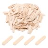 VwoYbai 200pcs Mini Popsicle Sticks,1.6x0.4inch Craft Sticks