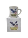 Waffle House Patriotic Coffee Mug in Gift Box – 9 oz Limited Edition Cup – Iconic Logo, Ideal Gift for Coffee Lovers