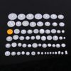 Walfront Plastic Motor Gears Robot Gear Kit Pulley Belt Single Double Crown Gears Set for DIY Car Robot (64 Kinds)