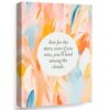 Wallbuddy Inspirational Abstract Wall Art (18 x 24 inches, Wrapped Canvas)