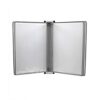 Wall Mounted A4 Poster Flip File Folder Multicolor 13x9x1.57 Inches(Gray)
