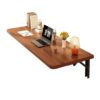 Wall Mounted Folding Desk, 31.5" Floating Fold Down Table for Small Space