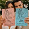 WANDER PRINTS Custom Photo Wedding Vows Personalized Leather Journal