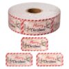 WANDIC 500 Sheets Christmas Drink Tokens, Roll Paper Tickets
