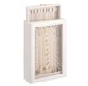 Warihaei Necklace Holder Organizer Box with Clear Window