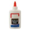 Washable Liquid School Glue, Multi-Purpose Craft & School Glue, 4 oz