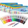 Washable Markers Bulk (72 Count, 3 Box), Broad Line Markers for Kids with Conical Tip, Assorted Colors, Drawing Essentials for School Classroom, Student Must Have for Coloring Book, Art Craft Supplies