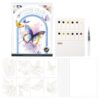 Watercolor Book Kit, Tri Fold Painting Set for Beginners and Hobbyists
