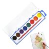 Watercolor Paint Set For Kids, 8-Color Portable Palette With Paintbrush