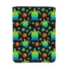 Watercolor Turtle Black Book Cover Case for Women
