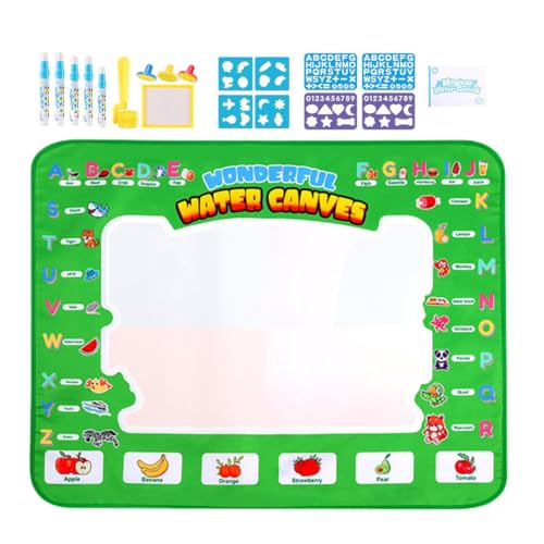 Water Doodle Mat Board – Durable Compact Elegant Portable Versatile Writing, Premium, Lightweight Drawing Toys, Extra Premium Modern Large Reusable | Multipurpose Outdoor Indoor Utility