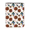 Waterproof Book Sleeve Cartoon Thanksgiving Turkey White Book Pouch