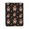 Waterproof Book Sleeve Scary Horror Girl Doll Black Book Pouch
