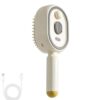 Water Spray Hair Brush - Portable Comb Straightener with Spray