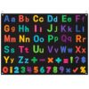 WATINC ABC Learning Felt Board Set - 151Pcs Large 41x30 Inch Flannel Letters Numbers Math Symbols Kit, Preschool Educational Toy for Toddlers Classroom Homeschool