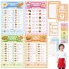 WATINC Pretend Play Food Restaurant Menus Kit with Chef Apron