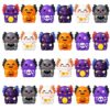 Waybla 24 Pack Halloween Party Favors Axolotl Slow Rising Squishy Toys, 6 Styles Cute Stress Relief Toys, Trick or Treat Bag Fillers, Classroom Prizes, Pinata Stuffers, Goodie Bag Toys for Kids
