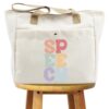 WCGXKO Speech Therapist Gift SPPECH Tote Bag For SLP Speech Therapy Student SLP Graduation Gift (SPEECH TB)