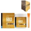 Weather Resistant Water Based Gold Paint,Weather Resistant Gold Paint for Metal,Quick-Drying High-Gloss Weatherproof Golden Paints for Outdoor & Indoor, Wood, Metal,Canvas,Statuary & DIY Decoration