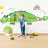 Wednik 9-in-1 Busy Board for Toddlers: Wall-Mounted Activity Board