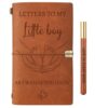 Wegotlot Boy Mom Gifts - Letters to My Little Boy Journal, Pregnancy New Mom Gift Notebook, First Time Moms Gifts, Letters to My Son