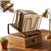 wemidels 5-Section Inclined Desk File Organizer with Drawer Home Office