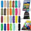 WEREWOLVES 28 Colors Paracord with Instruction, 10 Feet Each Parachute