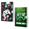 WERNNSAI Luminous Game Kids Diary for Boys, Secret Diary with Lock and Keys, Kids Journal Notebook Birthday Christmas Gift for 6 7 8-12 Year Old Boys