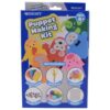 Westcott Kids Puppet Making Kit with 6 Projects - Back to School Learning Crafts for Preschool and Kindergarten - Arts & Crafts Activity, Art Supplies, DIY, Gift, Travel, Toy, Ages 4+