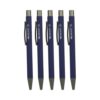 Westcott PrimeDraw Mechanical Pencil 0.7 mm HB Blue (Set of 5) | Lead Pencil with Retractable Lead Guide | Barrel Made of Recycled Aluminium | E-733946 00