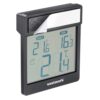 Westmark Digital Window Thermometer – Outdoor Thermometer with Time, Frost Warning, Temperature Trend, Min/Max, IP44 Weatherproof, for Garden, Greenhouse & Outdoor Use – ABS