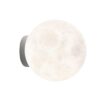 WFUNDM Modern Globe Resin Wall Light 3D Printing Moon Wall Sconce Children's Room Wall Lamp for Living Room Hallway Restaurant Bedroom Bedside