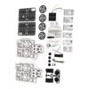 WGFOIP DIY Solar Climbing Vehicle Building Block Car Toys for Children Handson Learning White Plastic Set