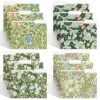 Whaline 24 Pack William Morris Floral File Folders Letter Size Vintage Greenery Flower File Pockets with 1/3 Cut Tab for Home Office Classroom Supplies, 8.9 x 11.6 Inch