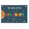 Wheatwin Solar System for Kids, Space Nursery Decor, Space Themed Room Decor, Solar System Linen Canvas Banner Wall Hanging Flag Decor for Playroom 20x30