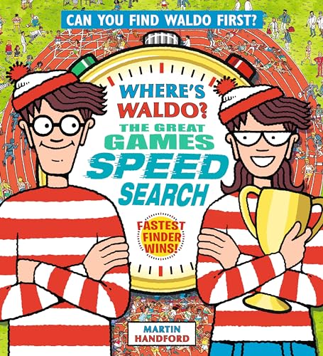 Where's Waldo? The Great Games Speed Search: (A Hidden Object Activity Book that Lays Flat for Head-to-Head Competition with Friends & Family - a Perfect Search & Find Puzzle Gift for All Ages)