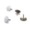 White 200 Count Steel Thumb Tack Push Pins