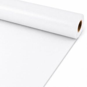 White Bulletin Board Roll White Non-Woven Fabric Bulletin Board Background Non-Woven Fabric Backdrop Back to School Classroom Decor Poster for Birthday Party Art Crafts Supplies 16in X 20ft