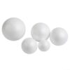 White Craft Foam Balls 6cm Polystyrene Spheres for DIY Flower Arrangements Wedding Decor School Projects Art Supplies Round Model Making Kit(8cm)