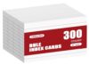 White Index Cards 3x5 Inch 300 Count Ruled Index Flash Cards for Studying