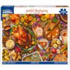 White Mountain 1000 Piece Jigsaw Puzzle Fall Autumn, Grateful Thanksgiving