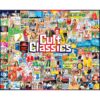 White Mountain 1000 Piece Jigsaw Puzzle Nostalgic Movie TV Collage Puzzles with Large Pieces, Gifts for Adults and Family 24"x30" - Cult Classics