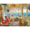 White Mountain 300 Piece Jigsaw Puzzle Beach House Scenic, Summer Breeze