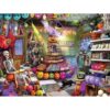 White Mountain 500 Piece Jigsaw Puzzle Fall Holiday Spooky, Halloween Store