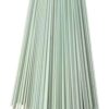 White Solid Fiberglass Rods - 10PCS Assorted Diameters