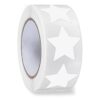 White Star Stickers Roll, 500 PCS Small Star Stickers 1 Inch Self-Adhesive Stars Labels, Waterproof Removable Stars Labels for Reward Children Teacher Business Crafts